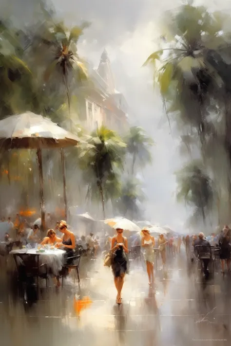 willem henraets style - busy week. tropical heat combined with heavy thunderstorms