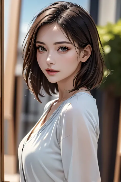 (highest quality、8k、32k、masterpiece)、(realistic)、(realistic:1.2)、(high resolution)、very detailed、very beautiful face and eyes、1 ...