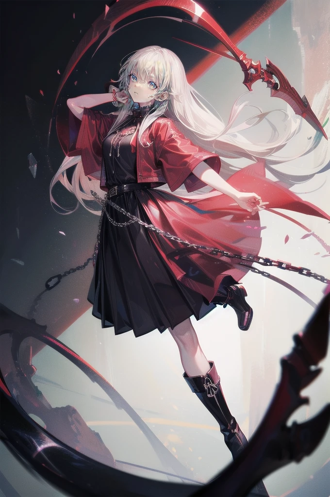 beautiful girl、とてもcute天使、Pink T-shirt、cute、Baby Face、smile、Long skirt、Black long boots、.(Highest quality,4K,High resolution,masterpiece:1.2),Very detailed,Realistic:1.37,Spooky altar background,Dark fantasy,Red color scheme,Ominous atmosphere,Eye-catching,Storytelling,anatomy,Anime Style,Concept Art,beautiful細部までこだわった顔と (((Red eyes ))),A terrifying ritual ,Ritual of sacrifice,Premature death,inappropriate behavior,クレイジーなsmile,Scythe Face,Girl Monster, beautiful, Delicate facial features, Sharp Eye, Sharp Fangs, pale skin, Thick chain, Dark Background, Cinema Lighting, Dramatic Shadows, Gothic style, Gloomy atmosphere, Dark fantasy, one person&#39;s, Please open your mouth wide, Open your mouth and baring your teeth,Sharp teeth like a beast, Wide lips, very wide mouth, Vermilion cheeks, ,(Blood splatter:1.4),Scary smile, smile,Angel Design, Twisted smile、Bloody、bleeding from the head,,,,,、Blood splatter、,(Blood splatter:1.4),skull,Horror Style, ((Fantasy Sweet Ta Frill Pink Costume)), ((Flowing blonde hair)), ,(Blood splatter:1.4),Female curves, Sexy flat stomach, Perfect hands, Perfect anime face, (Pink Tata Dress)), Are standing, ((邪悪なsmile)), ,(Blood splatter:1.4), Steam circulates, Moonlight Illumination, night lighting, (Blood splatter:1.6),アニメAngel Design, Twisted smile、Bloody、bleeding from the head,,,,,、Blood splatter、,(Blood splatter:1.4), skull,Gothic architecture、Western architecture、Fantasy World、,Victorian cities, Skeleton Gas Light,Absurd, High resolution、 ((Tabletop)), ((Highest quality)), (Very detailedな), ((Very detailed)), (beautiful), ((cute)), (NFSW:1.8), alone,(10 years old:1.6)、(world&#39;Most terrifying and spooky gothic girl:1.5)beautiful face、Whole Body Ezbian、pale, beautiful肌、beautiful金の髪、優しくsmileむ、Dark building ruins、(snow white&#39;Frill dress:1.3)、(The dark ruins are stained with blood:1.3)、Low angle full body shot、(少女は血の海の中にAre standing:1.5)、(The ground is full of blood:1.3)、(The girl lost a lot of blood....:1.3)、(クレイジーなsmile:1.6)、Spirits、(Blood dripping from the mouth:1.3)、
