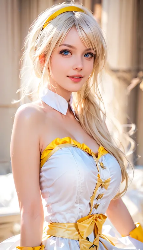 score_9, score_8_up, score_7_up, masterpiece, ultra detailed, 1 female, realistic,ntpn,solo,lucy heartfilia cosplay