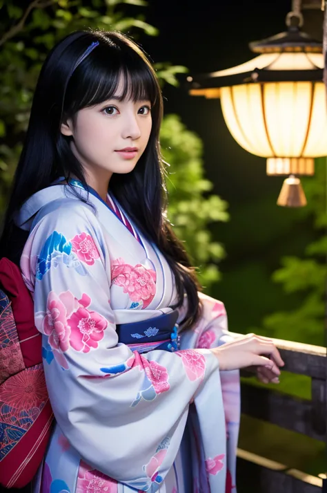 (kimono)、(((highest quality、masterpiece、very detailedな画像,very high resolution))),(realistic:1.5,raw shooting,)超realisticなキャプチャ,v...