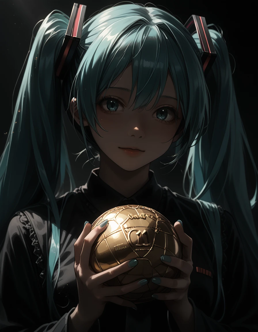 Close-up of a man, holding a ball in front of a grave, Mikudayo, hatsune Miku, portrait of hatsune Miku, pixiv contest winner, Miku, Anime girl with turquoise hair, pixiv, vocaloid, anime art wallpaper 8k, hatsune Miku portrait, trending on artstation pixiv, anime Mo artstyle