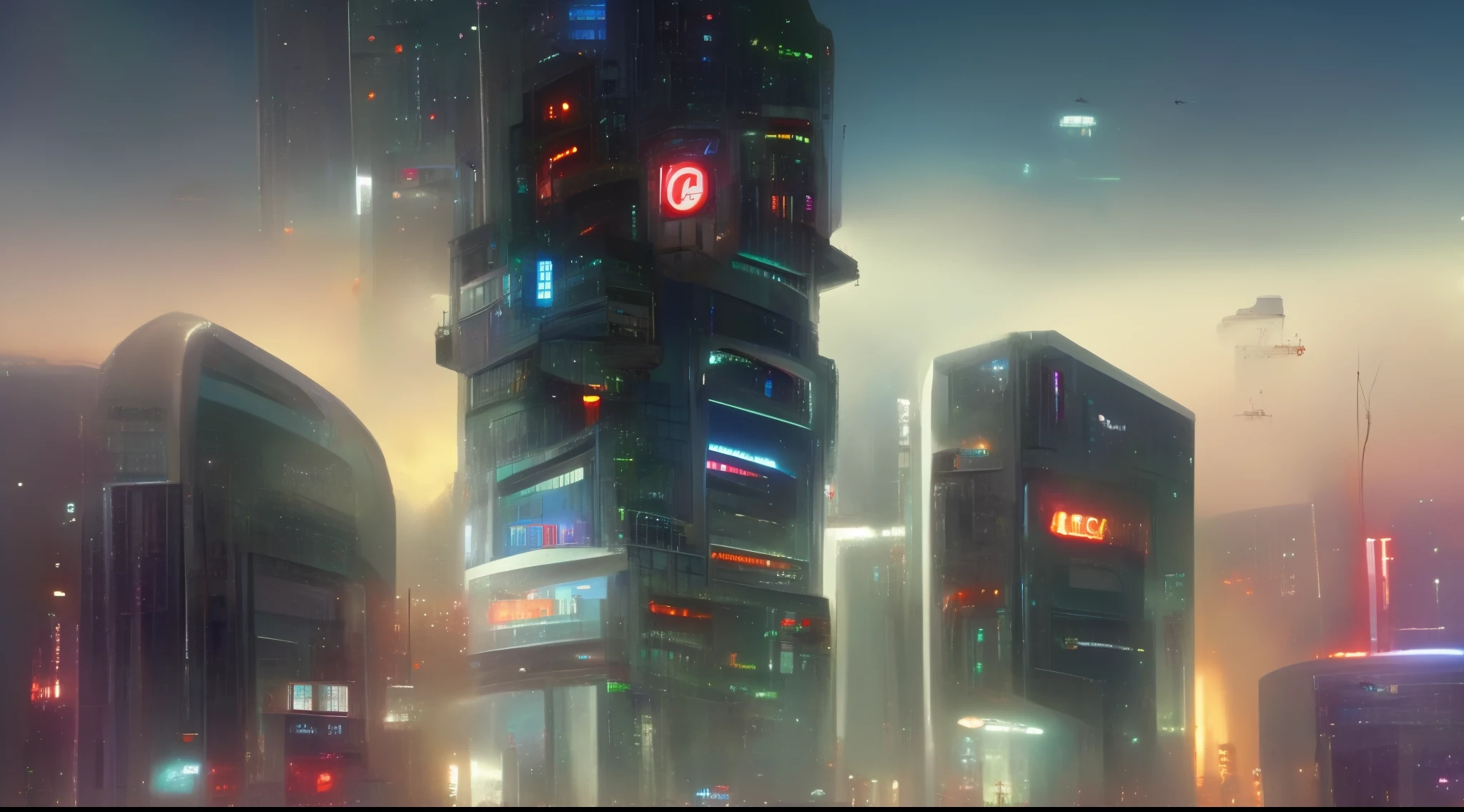 Create realistic and immersive images of futuristic cyberpunk cities in 4K quality. Images should depict high-tech urban environments, A futuristic skyscraper, Neon lights, Holograms and visual elements unique to the cyberpunk genre.

Cities should be represented in their entirety, The expansive cityscape stretches as far as the eye can see. Skyscrapers should stand out, With a bold and futuristic design, Details and textures show the richness of image detail in high resolution.

Use a vibrant and contrasting color palette, Mainly dark tones such as electric blue, deep Purple, neon green, and intense red. The details of the neon sign should stand out, Create a tense and engaging atmosphere.

Including flying vehicles that cross the city sky, Create a sense of movement and advanced technology. It is also possible to add drones or robots at strategic points, Add a touch of life and movement to the landscape.

The exploration has futuristic elements（Such as orbital rings）Night sky concept, A huge holographic screen floats in the air, Even giant buildings hanging above the city, Like a tiered metropolis.

Make sure all details are clear and sophisticated, Has realistic textures，The 4K quality of the image is highlighted. Attention to detail, Examples include reflections in water or subtle glows on metal surfaces, The key to creating compelling representations of futuristic cyberpunk cities.

Make sure the image transports the viewer to this futuristic world, Spark the imagination，Create total immersion.