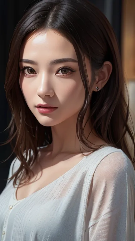 (highest quality、8k、32k、masterpiece)、(realistic)、(realistic:1.2)、(high resolution)、very detailed、very beautiful face and eyes、1 ...