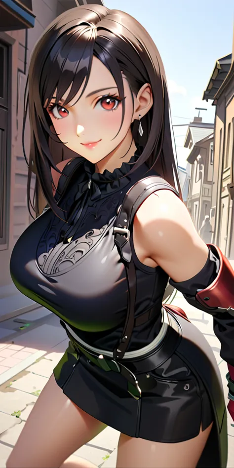 (((((tifa lockhart:1.5))))),((highest quality、masterpiece、anime style、best quality、high resolution、8k、detailed、ultra-detailed:1....