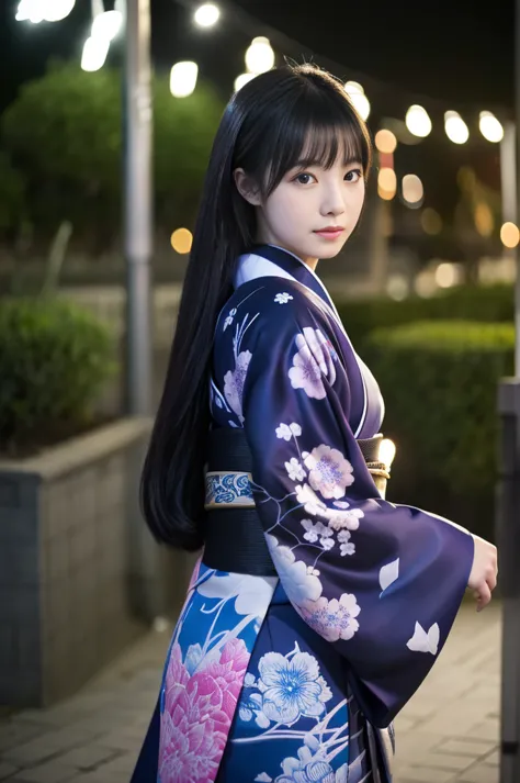 (kimono)、(masterpiece:1.3,ultra-high resolution,),(very detailedな,caustics),(realistic:1.4,raw shooting,)超realisticなキャプチャ,very d...