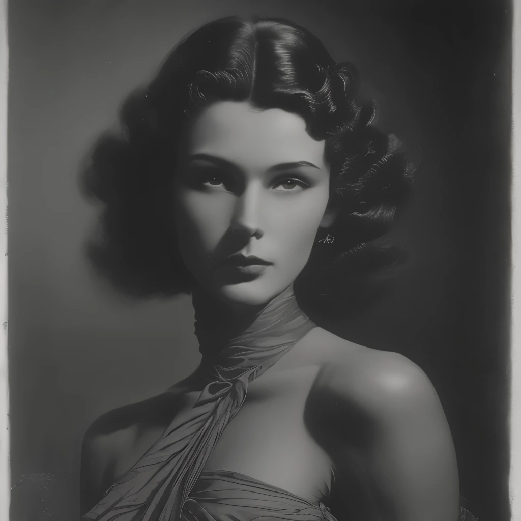 Rolf Armstrong Style - Black and White Photography、Can be viewed