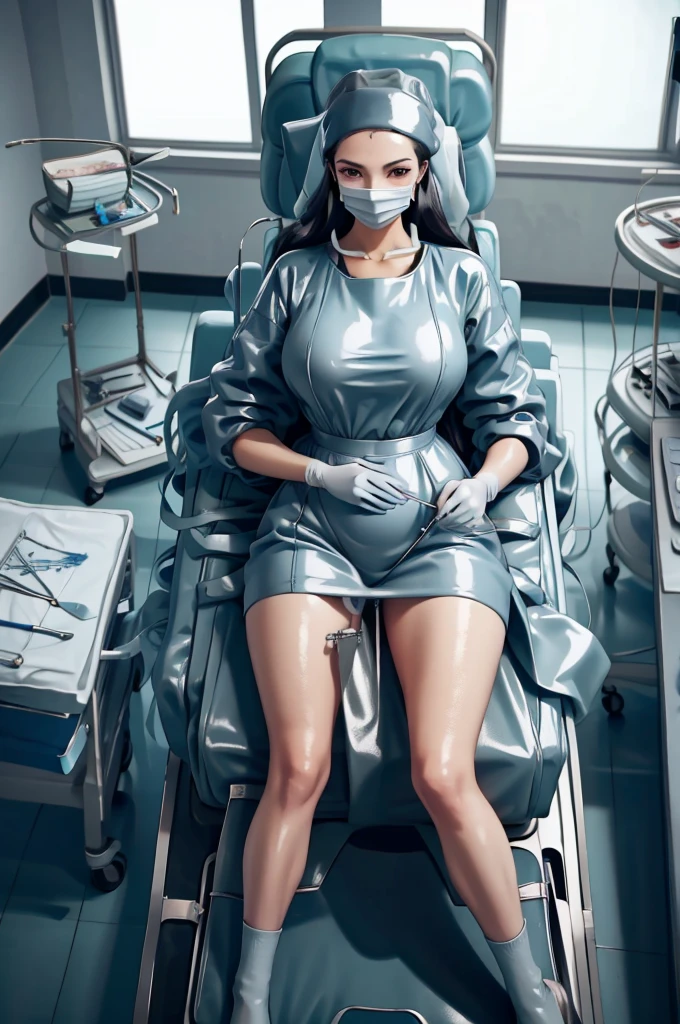 nurse uniform,hospital, latex nurse suit,nurses,busty,elbow gloves,labcoat,black hair woman,red eyes , gigantic ,medical instruments,asian nurse,two nurses,speculum,examination room,oversize ,big ass ,strap on, lay on table ,legs spreaded,giving birth,gyno chair , dentist,Milf,latex,black uniform,oversize breasts