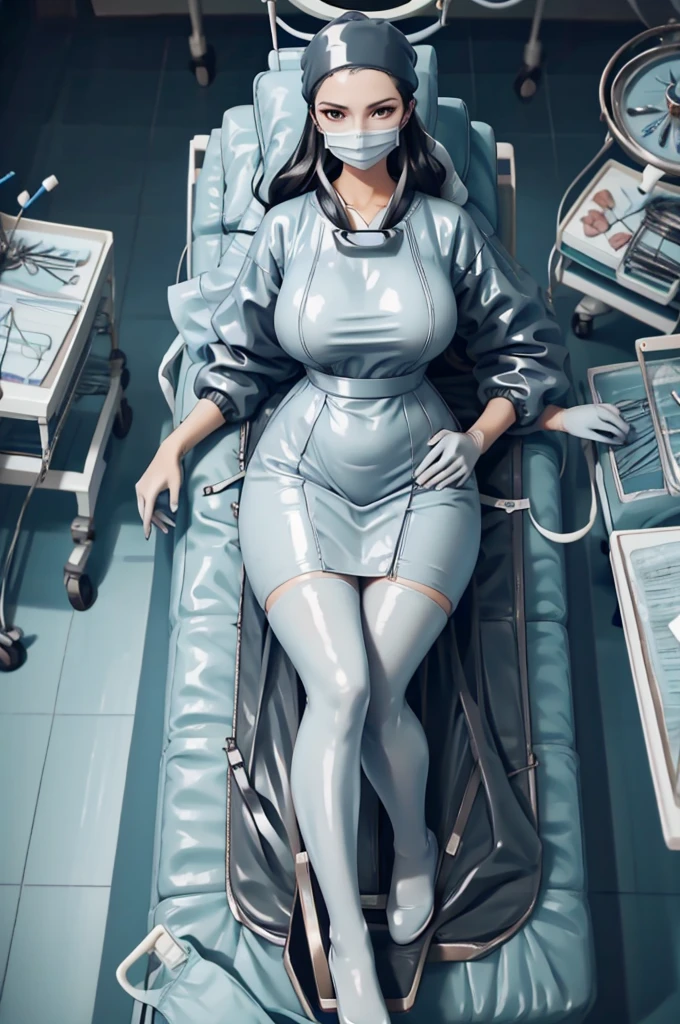 nurse uniform,hospital, latex nurse suit,nurses,busty,elbow gloves,labcoat,black hair woman,red eyes , gigantic ,medical instruments,asian nurse,two nurses,speculum,examination room,oversize ,big ass ,strap on, lay on table ,legs spreaded,giving birth,gyno chair , dentist,Milf,latex,black uniform,oversize breasts