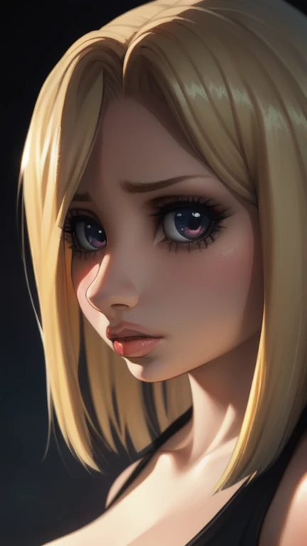 a beautiful young woman with large, detailed eyes, luscious lips, long eyelashes, and a voluptuous figure, realistic, photorealistic, ultra-detailed, best quality, 8k, highly detailed portrait, detailed facial features, intricate details, delicate skin, naturalistic colors, dramatic lighting, chiaroscuro, dramatic contrast, cinematic composition,body complete,