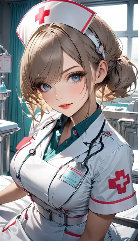 attractive nurse,