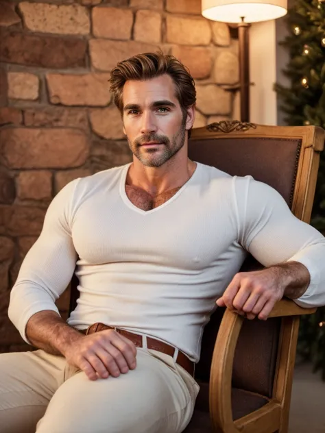 hair, portrait of a ruggedly handsome paladin, muscular, half body, masculine, mature, retrato de un joven, muscular very handso...