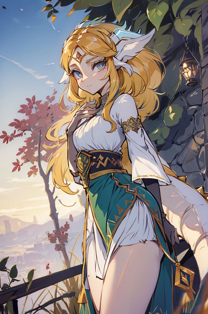 Princess zelda Light dragon antropomorfica form