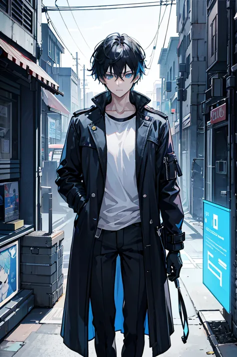 초상화, face_through_torso, a well-designed male protagonist character with black hair, styled neatly to emphasize his handsome fea...