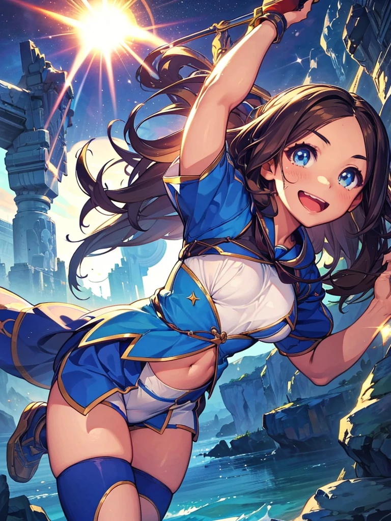 This illustration is、It depicts a cute girl with beautifully toned muscles fighting.。. She is good at organizing、Your eyes are sparkling. It&#39;s like a back alley.. but, The most notable point is "The last mysterious high-energy object" She emits. This energy body that is emitted from her body has the power to make all the trash in the store disappear.. A faint light in the corner of the room々Reach. Standing, She is wearing a long Chinese dress with a slit that reveals her thighs.. I&#39;m passionate about fighting. it&#39;s raining.
