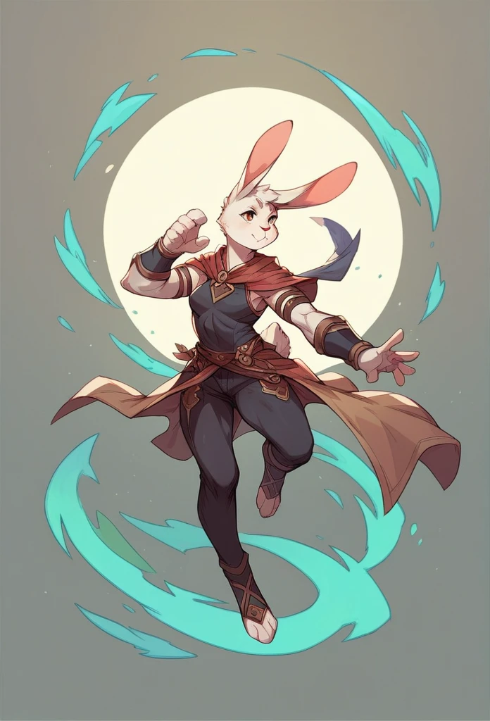 Rabbit, Mythology, God, full body, pose 