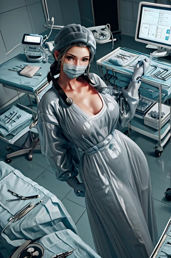 nurse uniform,hospital, latex nurse suit,nurses,busty,elbow gloves,labcoat,black hair woman,red eyes , gigantic ,medical instruments,asian nurse,two nurses,speculum,examination room,oversize ,big ass ,strap on, lay on table ,legs spreaded,giving birth,gyno chair , dentist,Milf,latex,grey uniform,oversize breasts