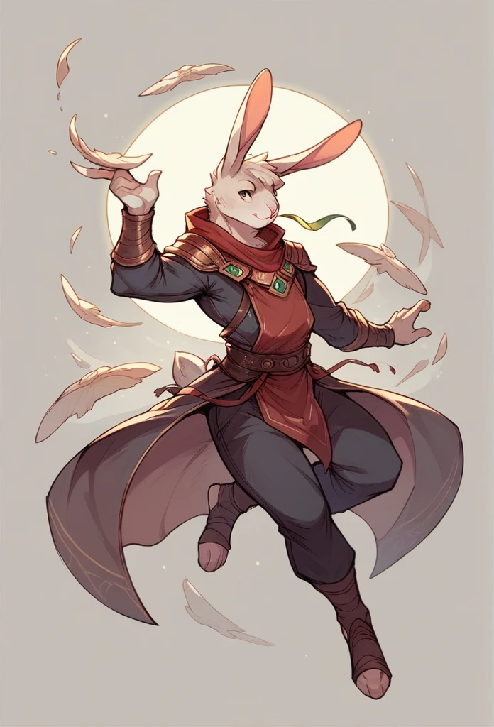 Rabbit, Mythology, God, full body, pose 