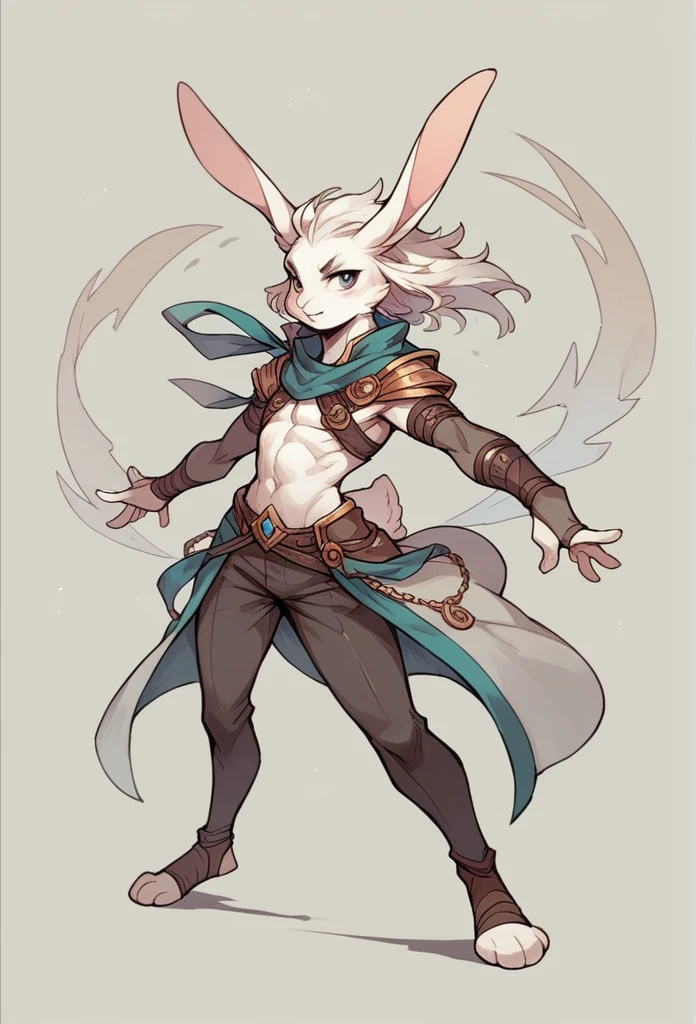 Rabbit, Mythology, God, full body, pose 