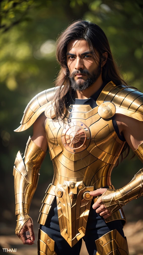 (((1man)))  a hyper realistic ultra detailed photograph of a handsome japan man photorealistic shaka at agreek ruins background, tattered Libra gold half shiny metal armor, long brown hair, blue eyes, dynamic pose, detailed symmetric beautiful hazel eyes, detailed gorgeous face, 30-megapixel, 4k, Canon EOS 5D Mark IV DSLR, 85mm lens, sharp focus, intricately detailed, long exposure time, f/8, ISO 100, shutter speed 1/125, diffuse back lighting, award winning photograph, facing camera, looking into camera, monovisions, perfect contrast, High sharpness, facial symmetry, depth of field, ultra-detailed photography, raytraced, global illumination, TanvirTamim, smooth, ultra high definition, 8k, unreal engine 5, ultra sharp focus, award-winning photograph, trending on artstation, realistick 8k