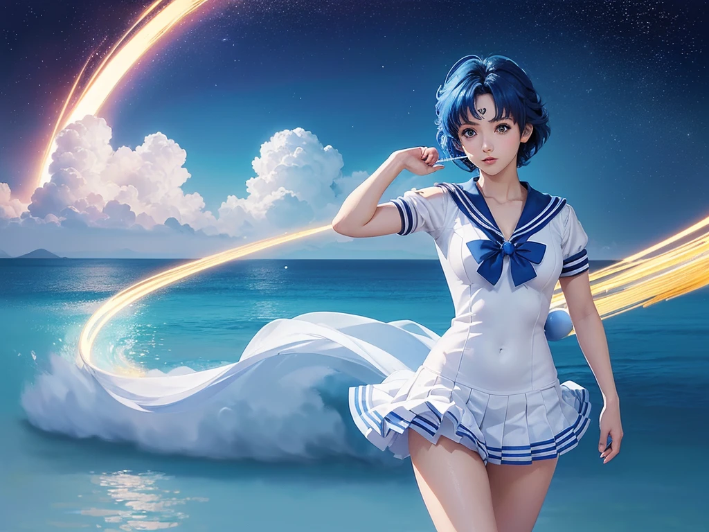 ((anime character sailor-mercury Clone girls Art)), ((Best Super High quality Myself sailor-mercury Clone girls illustration Art)), (((16K, Highest quality, Ultra-high resolution))), (((((It&#39;s so unrealistic, so unique, so unfathomable, so shocking, so unprecedented.))))), (((((sailor-mercury clone girls in the world of mass breeding, Ultra-realistic))))), Very detailed and beautiful female body, Very detailed and perfect body structure, ((Big Breasts)), (((A seductive smile))), ((((((((Extremely detailed depiction of clone proliferation, 1girl→cloning→1,000,000,000,000,000,000,000,000 Clone girls)))))))), (Very detailed depiction, Appears on the water surface, lots of, sailor mercury Clone girls, Gushing out)