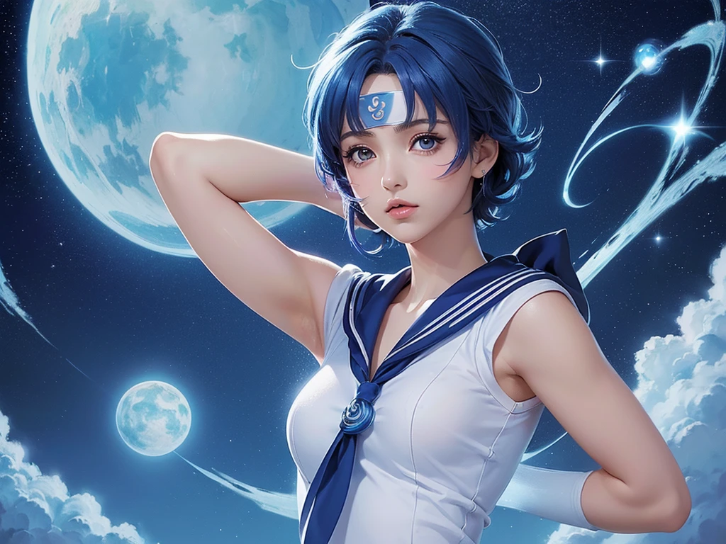 ((anime character sailor-mercury Clone girls Art)), ((Best Super High quality Myself sailor-mercury Clone girls illustration Art)), (((16K, Highest quality, Ultra-high resolution))), (((((It&#39;s so unrealistic, so unique, so unfathomable, so shocking, so unprecedented.))))), (((((sailor-mercury clone girls in the world of mass breeding, Ultra-realistic))))), Very detailed and beautiful female body, Very detailed and perfect body structure, ((Big Breasts)), (((A seductive smile))), ((((((((Extremely detailed depiction of clone proliferation, 1girl→cloning→1,000,000,000,000,000,000,000,000 Clone girls)))))))), (Very detailed depiction, Appears on the water surface, lots of, sailor mercury Clone girls, Gushing out)