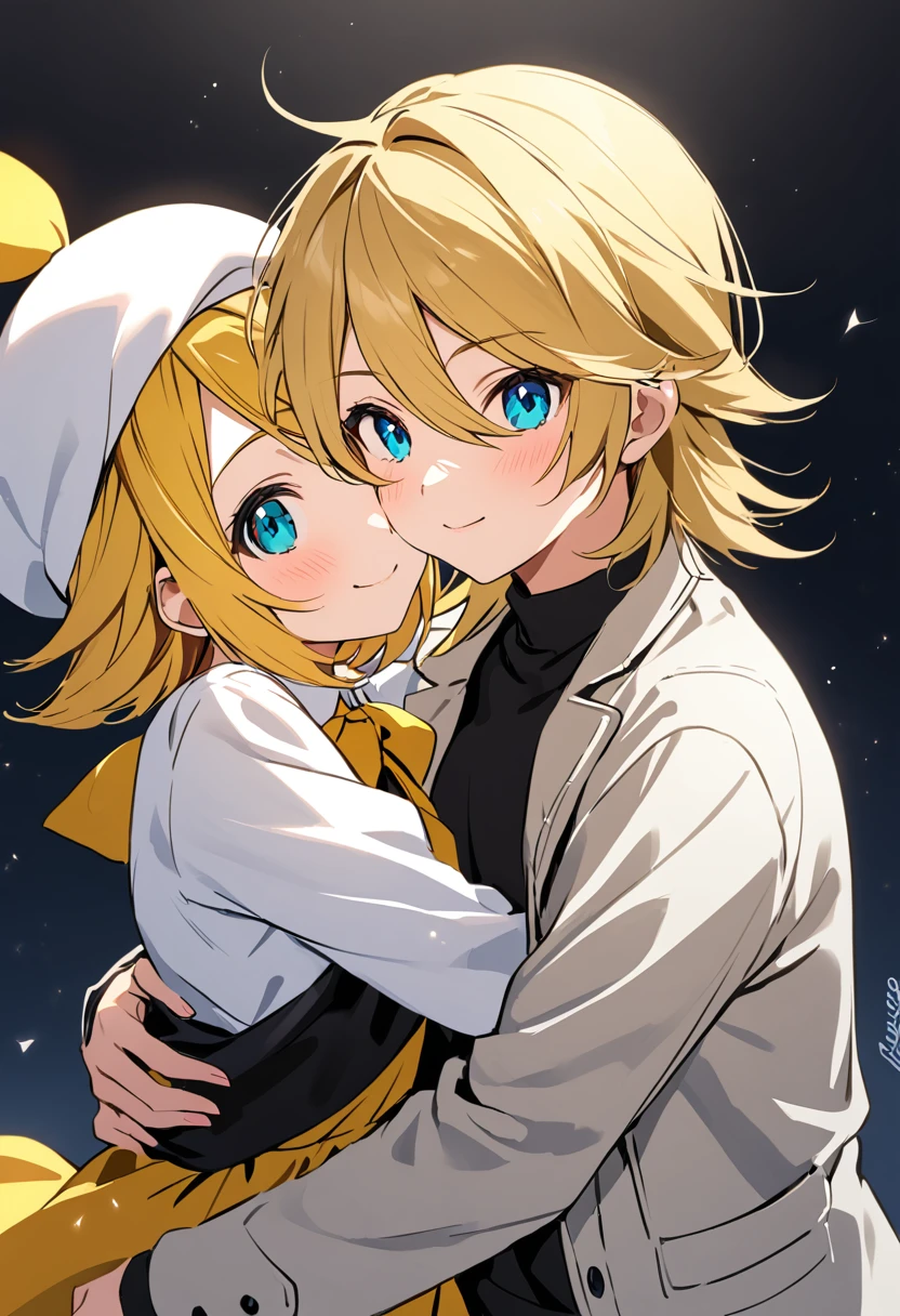 Kagamine Rin and Kagamine Ren, Style 5,hug