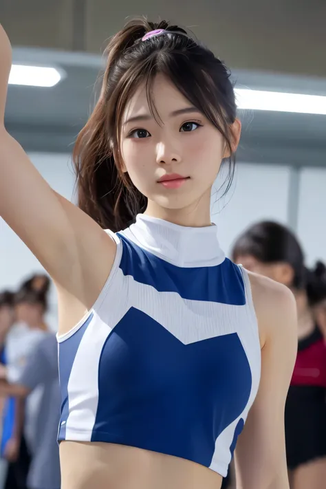 (8k, raw photos,best quality, high resolution:1.1), (超realisticな:1.4),(realistic, realistic:1.3),japanese beauty、rhythmic gymnas...