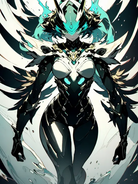 (masterpiece, top quality, best quality, official art, beautiful and aesthetic:1.2), full body view, detailed background, orokin...