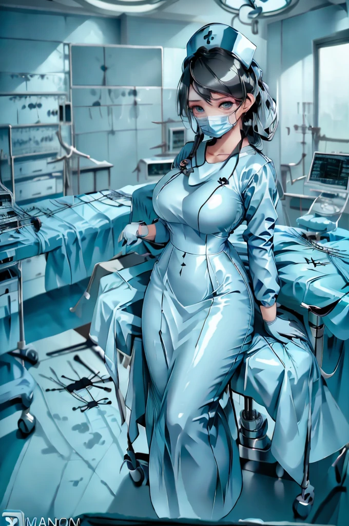 nurse uniform,hospital, latex nurse suit,nurses,busty,elbow gloves,labcoat,black hair woman,blue eyes , gigantic ,medical instruments,asian nurse,two nurses,speculum,examination room,oversize ,big ass ,strap on, lay on table ,legs spreaded,giving birth,gyno chair , dentist,Milf,latex,pink uniform,oversize breasts