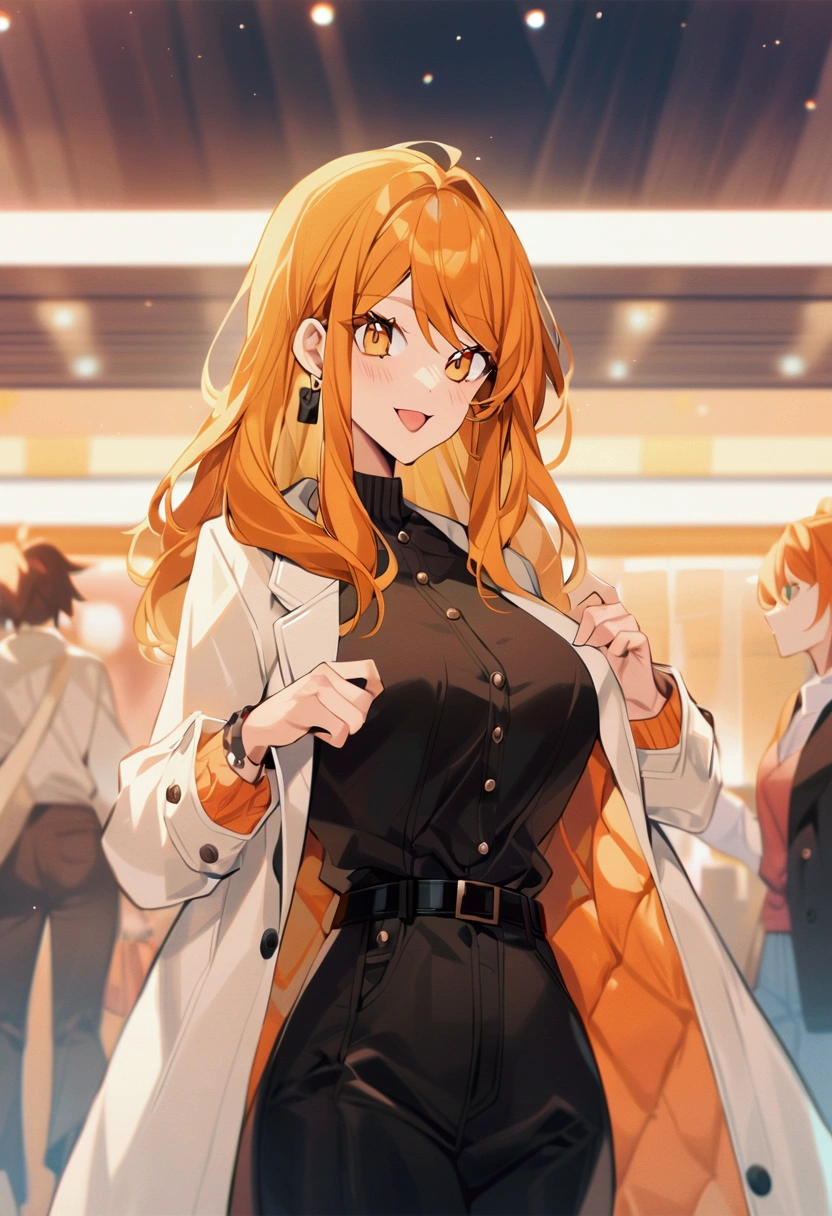 one piece,Nami,Orange Hair,Large Breasts,Stylish