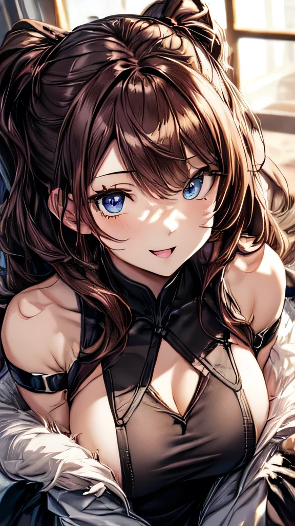 Very delicate,
beautiful girl,
break,
8k,
Highest quality,
masterpiece,
Super adopted,
Ultra-detailed,
Ultra-fine illustrations,
break,
Active Pause, Dynamic Angle,
indoor,
Shiny,
bright,
Rim Light,
break,
One person,
alone,
Perfect female body,
Big Hair,
Fluffy hair,
Air Van,
Long bangs between the eyes,
Round face,
blue eyes,
smile, Open your mouth,
Medium sized, well-proportioned chest,

Full body portrait,Sexy pose:1.5,

break,
Tight mini Chinese dress,