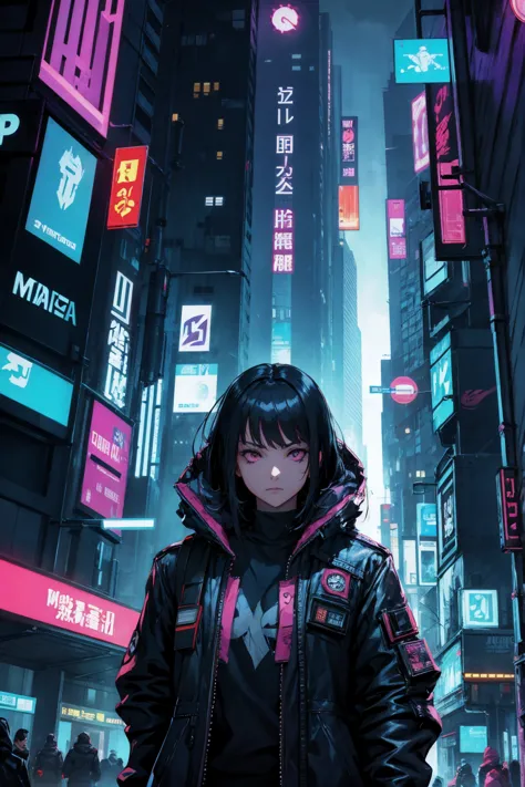 cyberpunk book cover