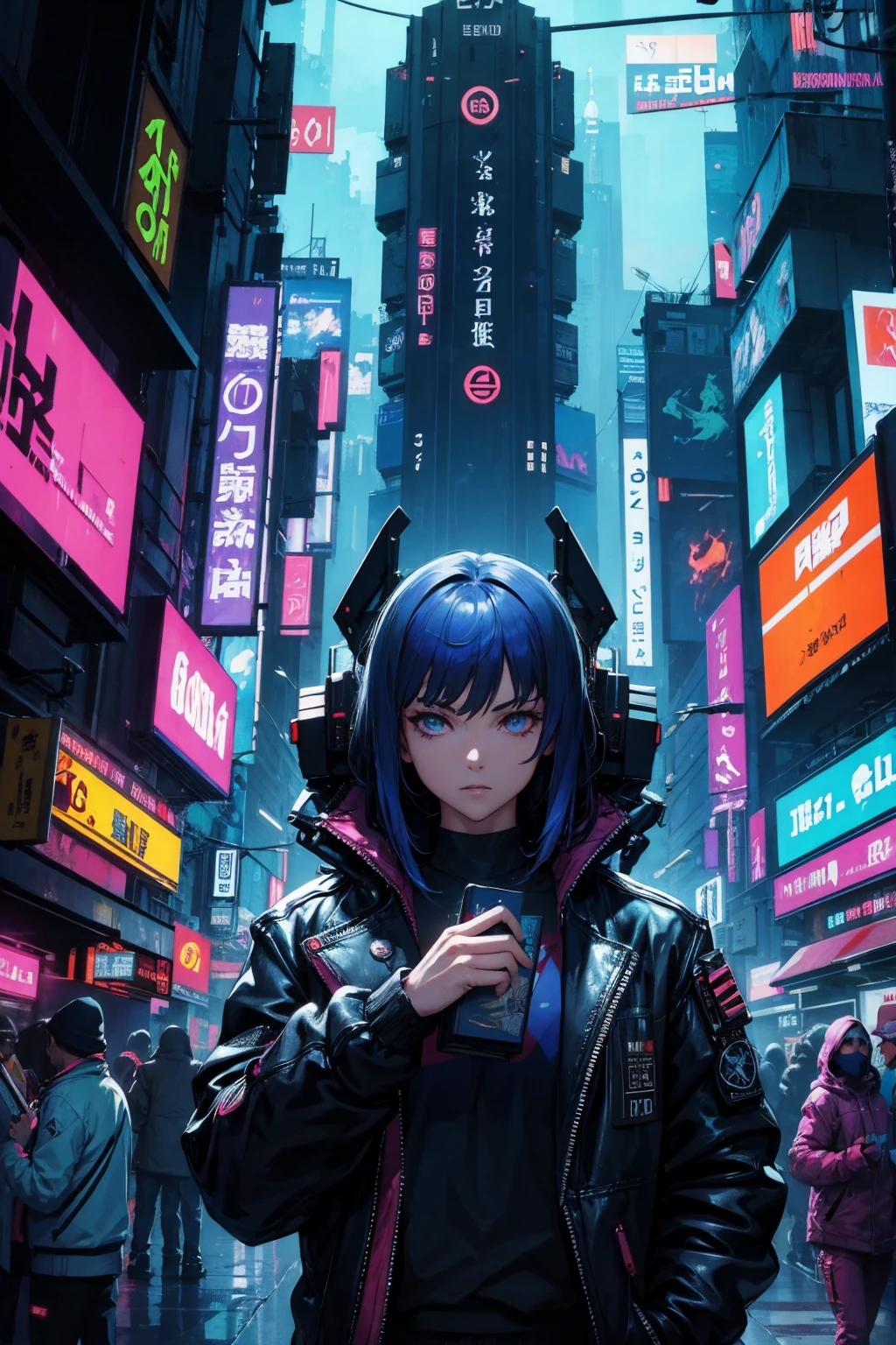 cyberpunk book cover