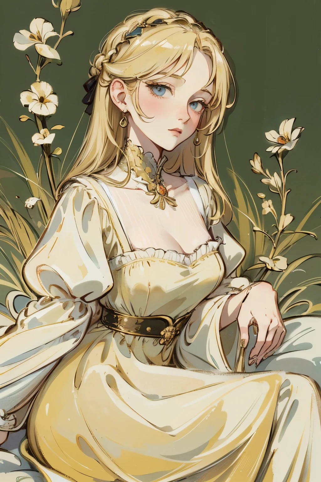 masterpiece, best quality, an extremely delicate and beautiful girl,an extremely delicate and beautiful, world masterpiece theater, ultra-detailed, highly detailed, best quality, blonde hair, highres, extremely detailed,1girl, best quality, illustration, looking at viewer, impasto, canvas, oil painting, realistic, realist ,real,
