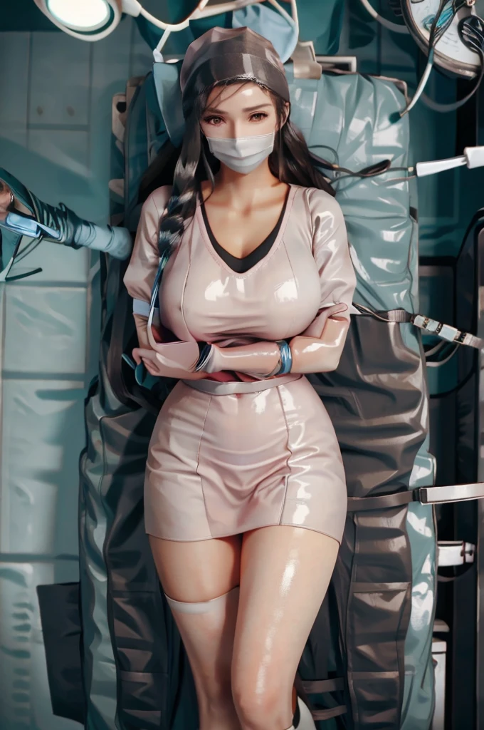 nurse uniform,hospital, latex nurse suit,nurses,busty,elbow gloves,labcoat,black hair woman,pink eyes , gigantic ,medical instruments,asian nurse,two nurses,speculum,examination room,oversize ,big ass ,strap on, lay on table ,legs spreaded,giving birth,gyno chair , dentist,Milf,latex,pink uniform,oversize breasts