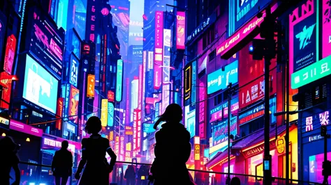 night city ,cyberpunk