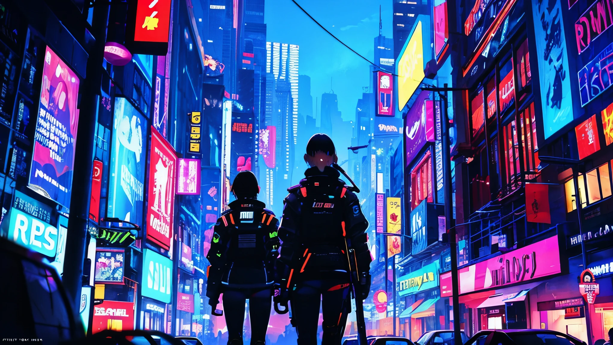 Night city ,cyberpunk