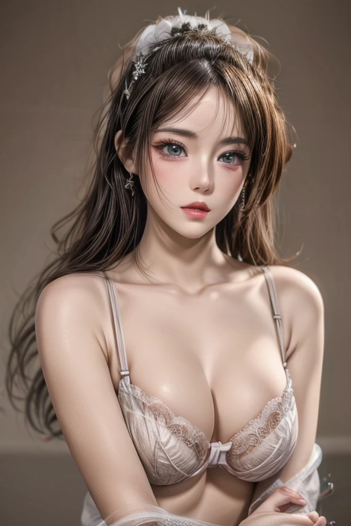 a surreal angel girl wearing lingerie,holding a bow in her hands,with very large wings,dressed in white,detailed face,beautiful detailed eyes,beautiful detailed lips,extremely detailed eyes and face,long eyelashes,(best quality,4k,8k,highres,masterpiece:1.2),ultra-detailed,(realistic,photorealistic,photo-realistic:1.37),HDR,UHD,studio lighting,ultra-fine painting,sharp focus,physically-based rendering,extreme detail description,professional,vivid colors,bokeh,surreal,ethereal,fantasy,angelic
