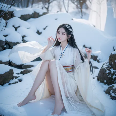 best image quality，very detailed，very high resolution，perfect body proportions，works of top photographers。beautiful hanfu girl，l...