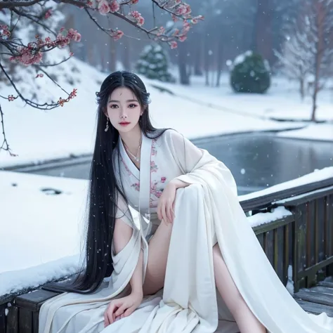 best image quality，very detailed，very high resolution，perfect body proportions，works of top photographers。beautiful hanfu girl，l...