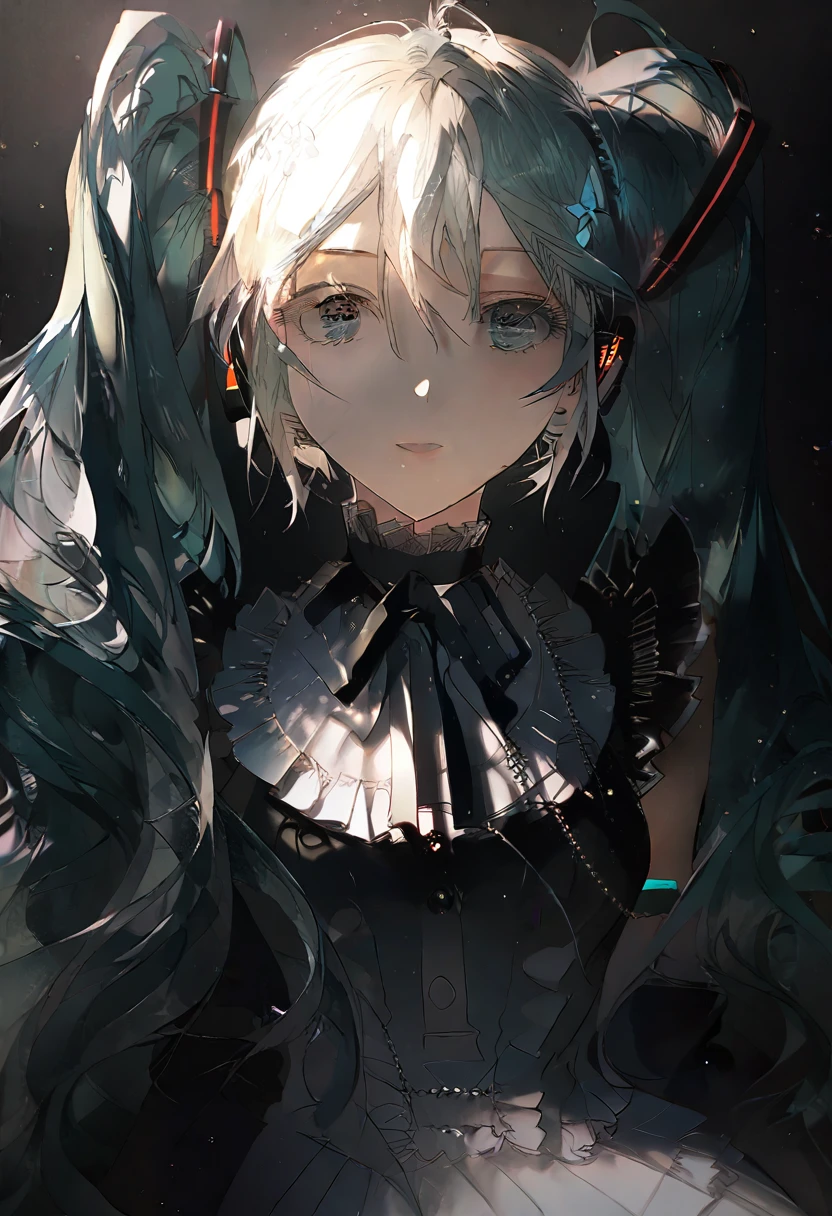 by rella, 1>,
break
hatsune_miku, 
break
beautiful, aesthetic, detailed, beautiful color,
break
amazing quality, best quality, high quality,