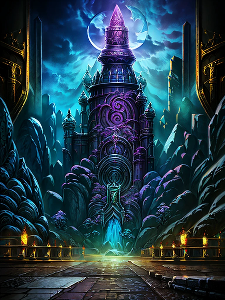 Create Warlock Kingdom landscape