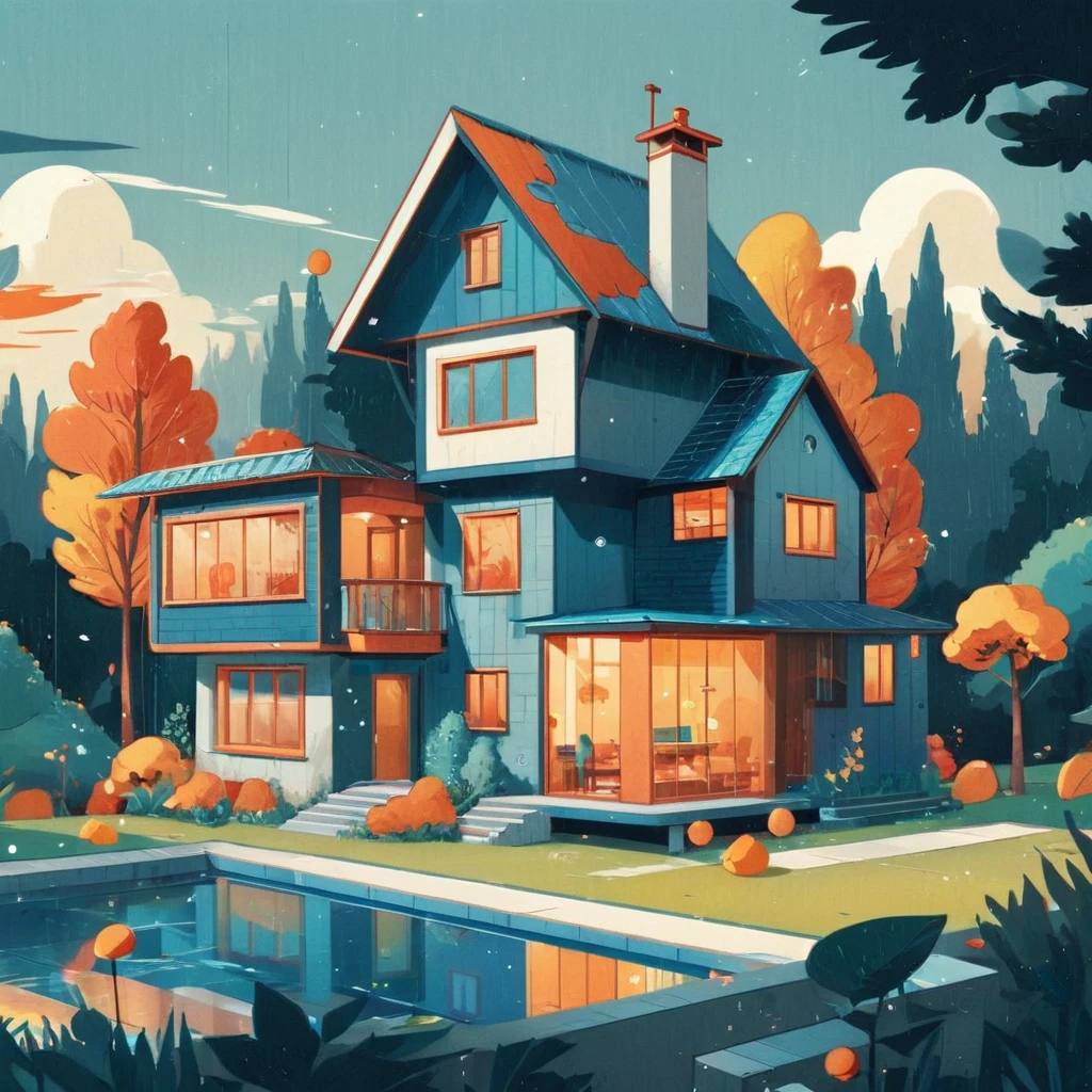 house, illustrStyle