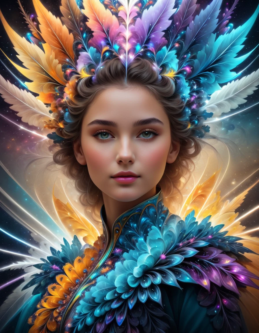 (masterpiece, top quality, Best quality, official art, beautiful and aesthetically pleasing:1.2), (1 girl), extremely detailed,(fractal art:1.3),colorful,as detailed as possible