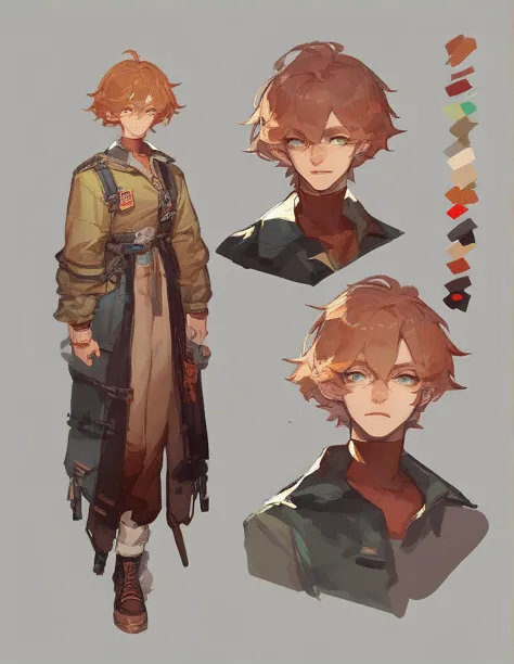 yoru charecter concept sheet