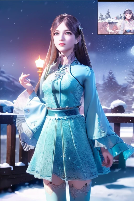 Ultra-realistic 8k CG, flawless, Clean, masterpiece, professional artwork, famous artwork, Cinema lighting, bloom, perfect face, pretty face, fantasy, dreamlike, illusory, Science fiction,   lace, lace trim, lace-trimmed legwear, luxurious, jewelry, diamond, Kaneko, pearl, gem, 蓝gem, 红gem, emerald, intricate details, Exquisite pattern, charming, Tempting, Tempting, disciple, enchanting, hair accessories, necklace, earrings, bracelet, armband,halo,autumn,
((,1 girl, Throw,best quality, ))  , ((((1 girl, alone,outdoor, small breasts,,snowflakes,  snow, snowing,  plum bossom,  ))))
undefined, undefined, undefined, undefined, undefined, undefined, undefined, undefined, undefined, undefined, undefined, undefined, undefined, undefined, undefined, 