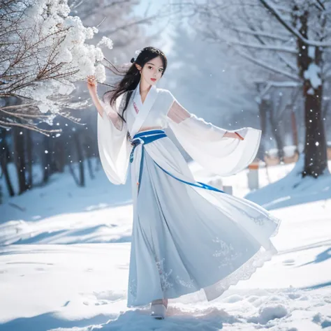 best image quality，very detailed，very high resolution，perfect body proportions，works of top photographers。beautiful hanfu girl，l...