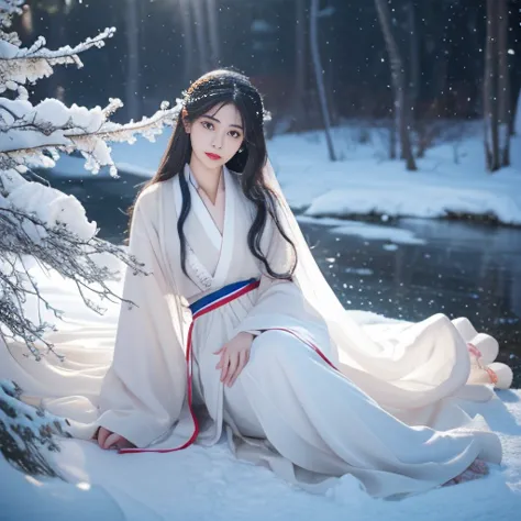 best image quality，very detailed，very high resolution，perfect body proportions，works of top photographers。beautiful hanfu girl，l...