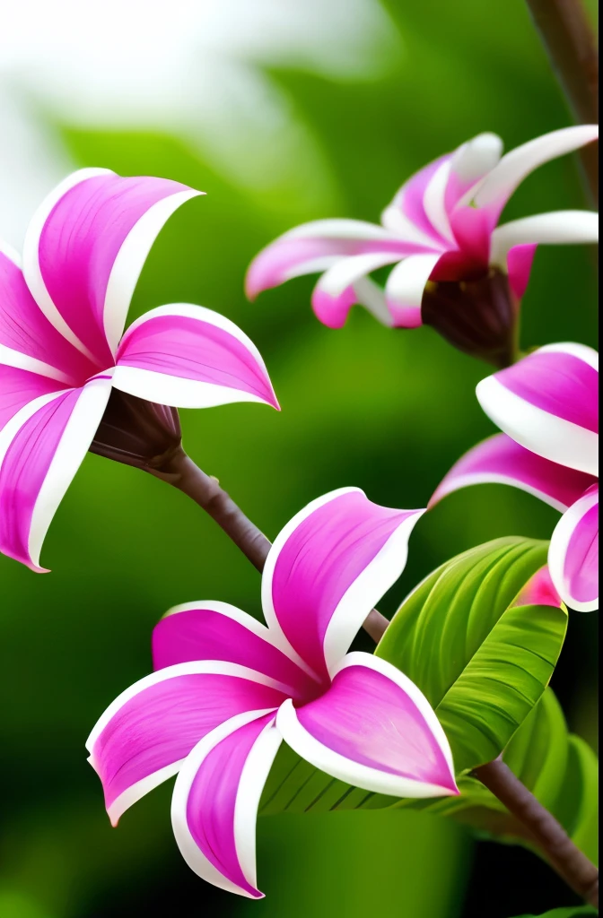 yellow and pink flowers are blooming on a tree with green leaves, blooming tropical flowers, plumeria, tropical flowers, beautiful tropical flowers, incredibly beautiful, tropical flower plants, kauai springtime, pink yellow flowers, stunningly beautiful, large exotic flowers, beautiful gorgeous, pretty flowers, colorful tropical plants, beautiful flowers, extremely beautiful, gorgeous beautiful, very colourful, beautiful flower